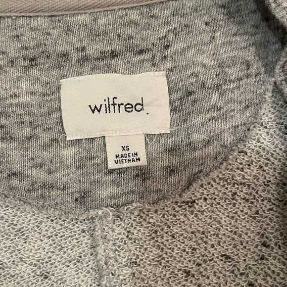 xs wilfred light grey cocoon cardigan - Picture 4 of 5